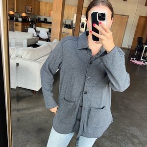 Goldie French Terry Shacket